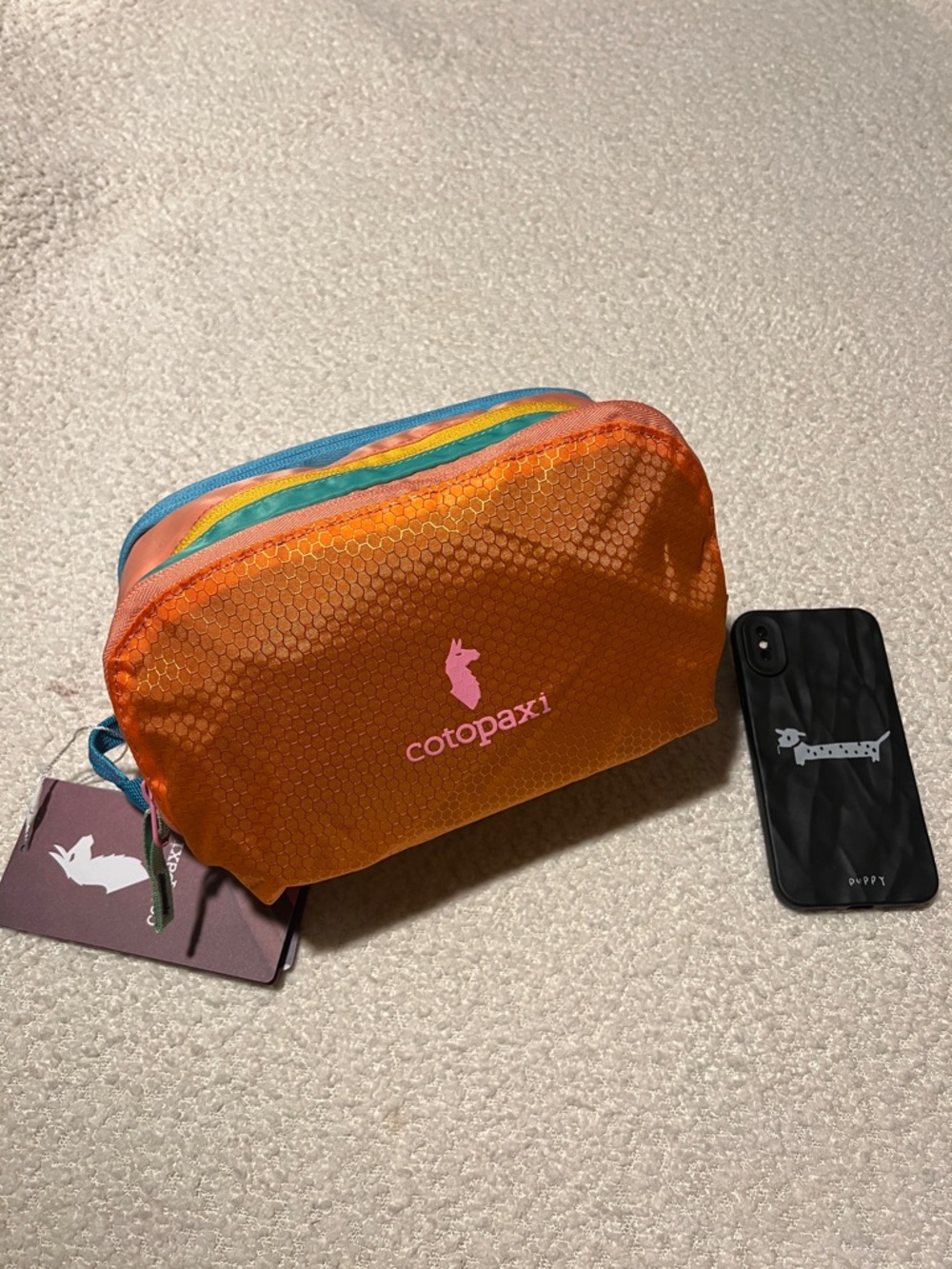 Cotopaxi Nido Accessory Bag - Del Día Multicolor Travel Pouch